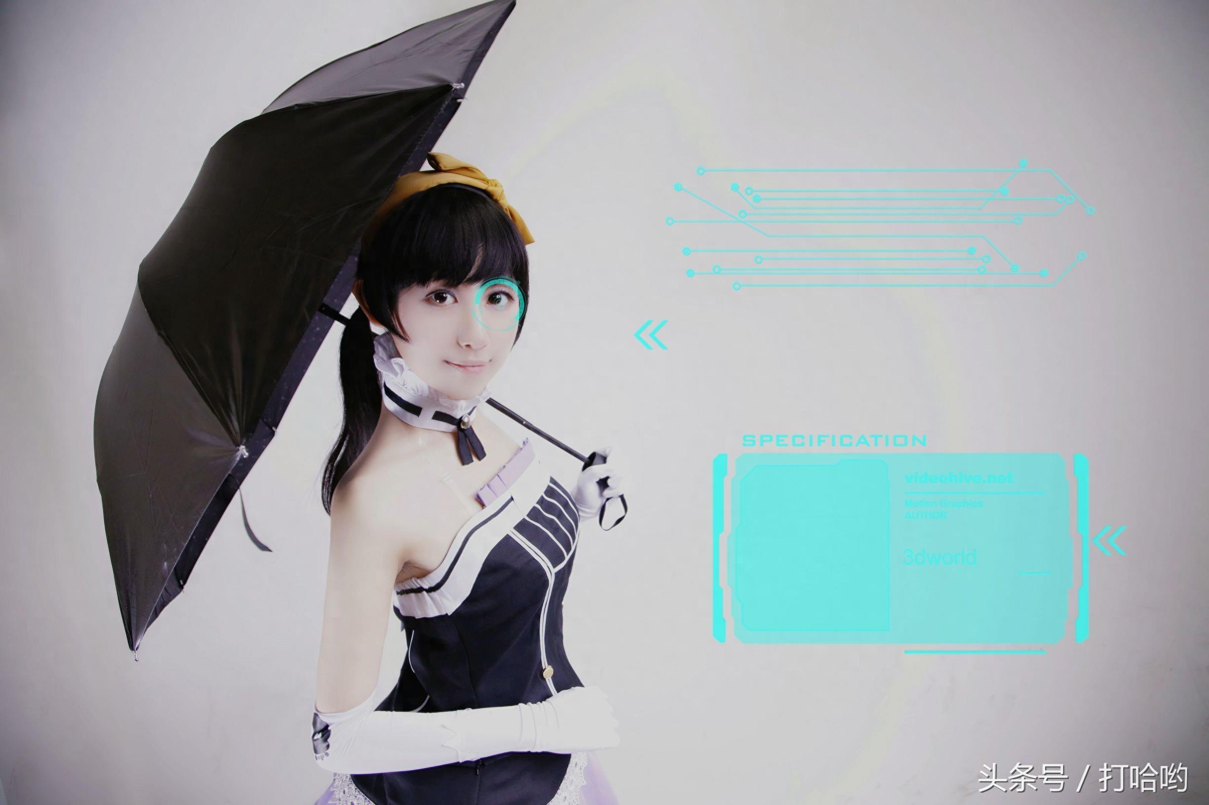 【cos正片】最受欢迎国产二次元女神——纳米核心海拉