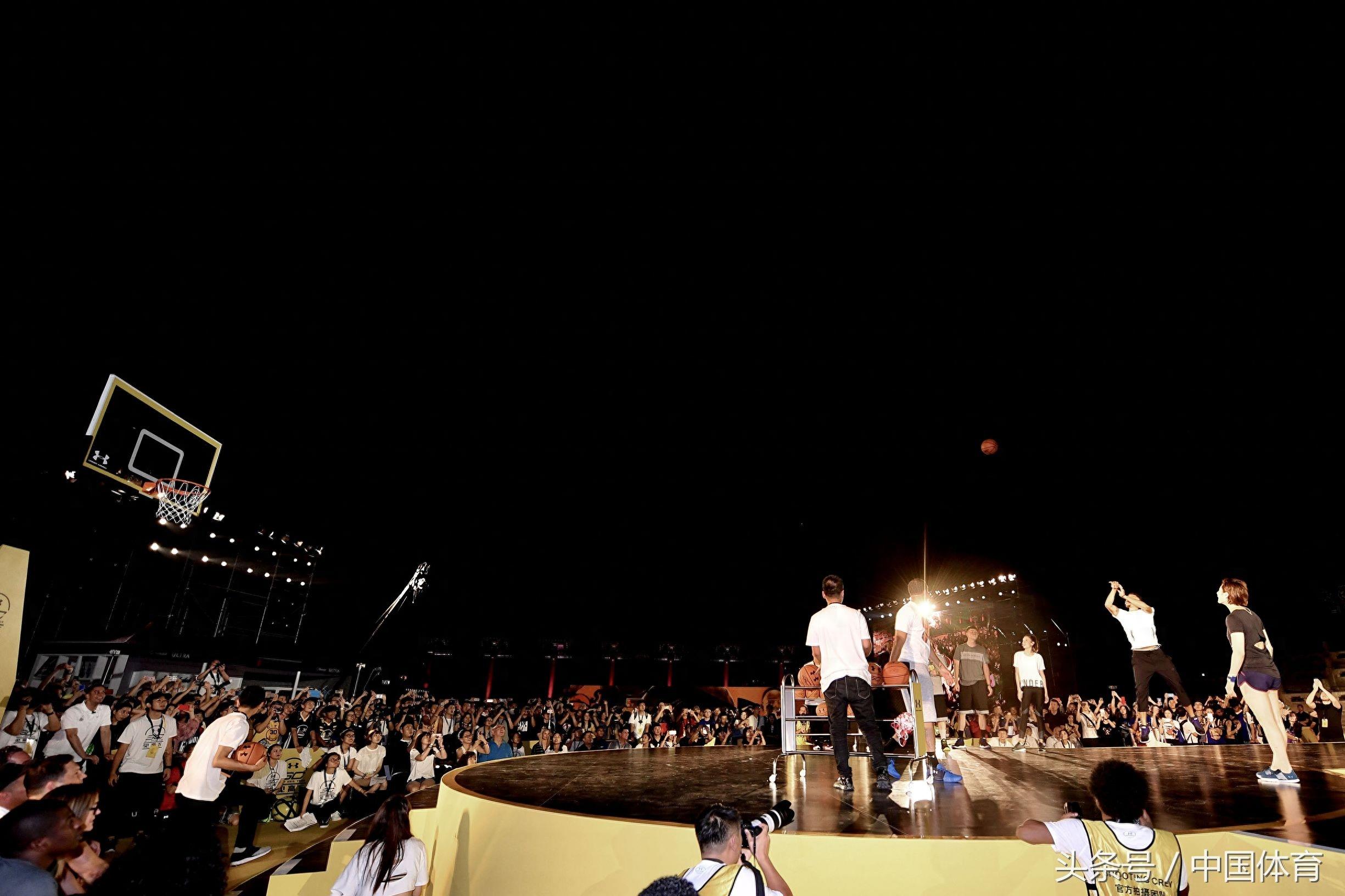 NBA球星斯蒂芬-库里中国行从北京开始