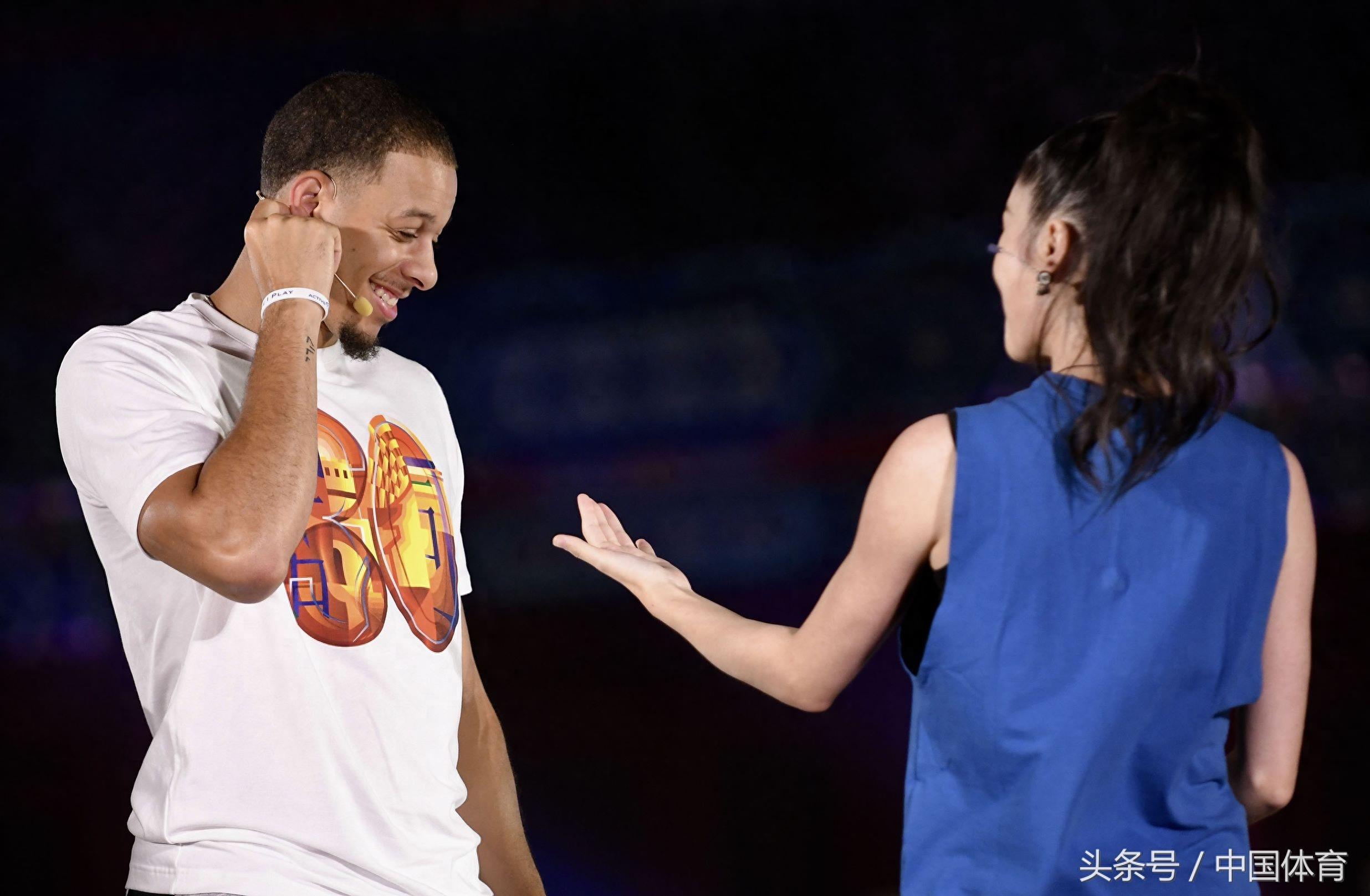 NBA球星斯蒂芬-库里中国行从北京开始