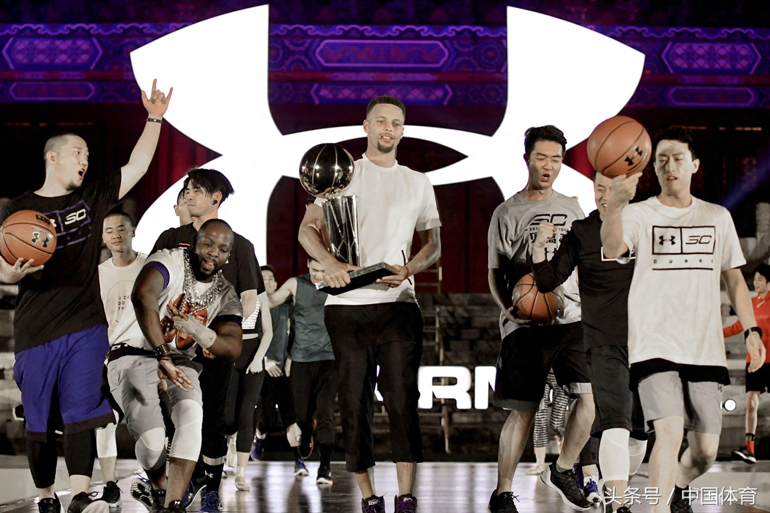 NBA球星斯蒂芬-库里中国行从北京开始