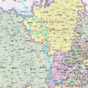 ​大渡河水系全介绍