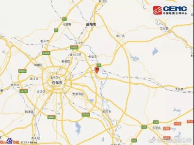 ​成都5.1级地震，消防力量星夜出动