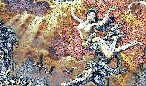 女娲一张照片吓死一亿人(女娲为什么是人首蛇身)