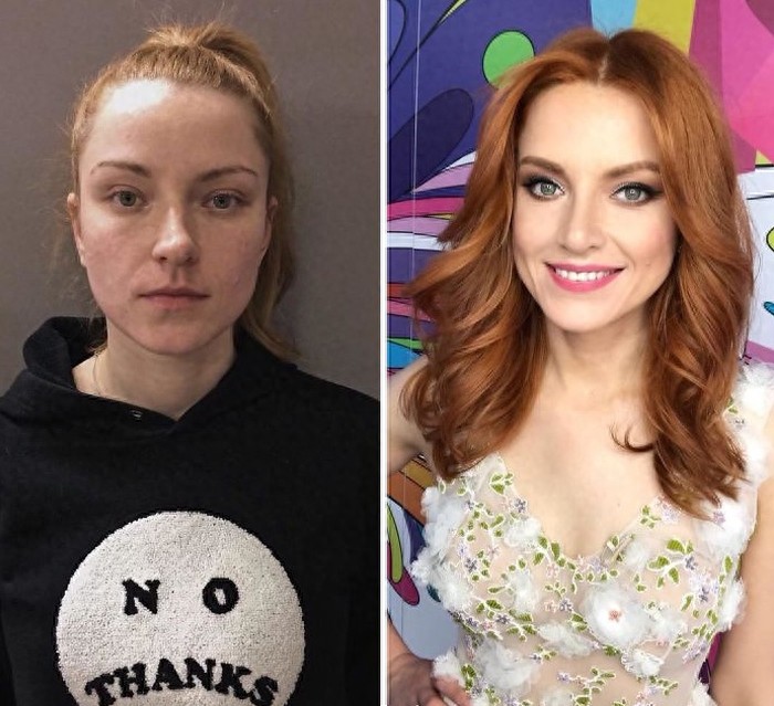 看完这组化妆前后对比照,你就知道了,化妆对女人是有多重要