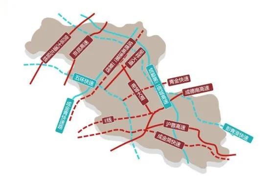 成绵乐城际铁路的发展前景 青白江交通成绵乐将加密(2)