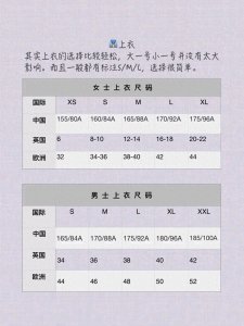 ​亚洲尺码和欧洲尺码的区别(内附对照表)