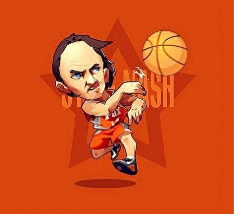 NBA球星动漫图:科比神似霍华德,麦迪单手霸气抓球,姚明最帅