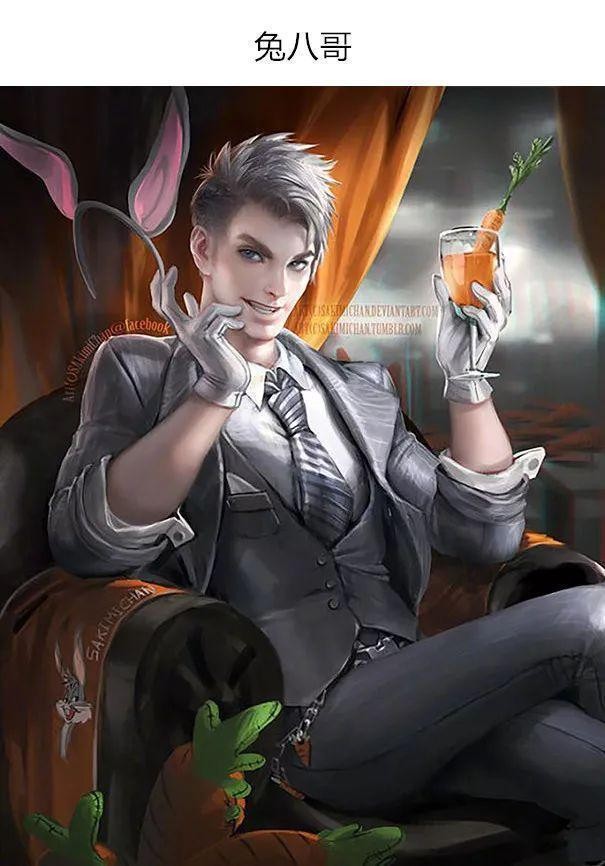 当可爱的动漫角色拟人化