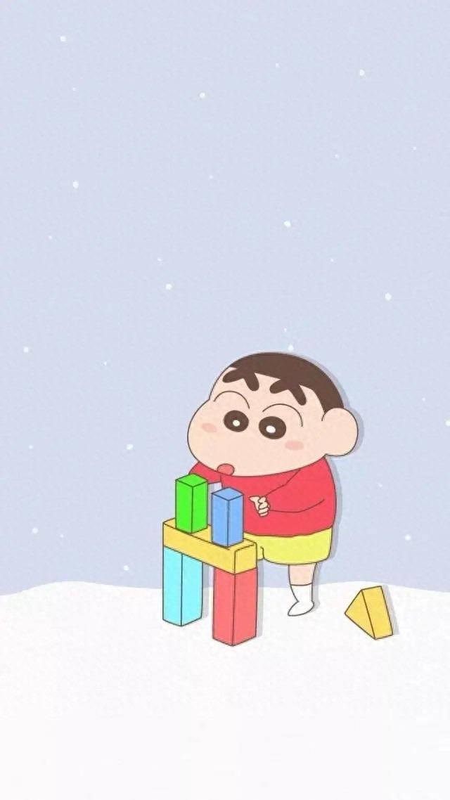 今日份壁纸  ||  骑大象的小新~~