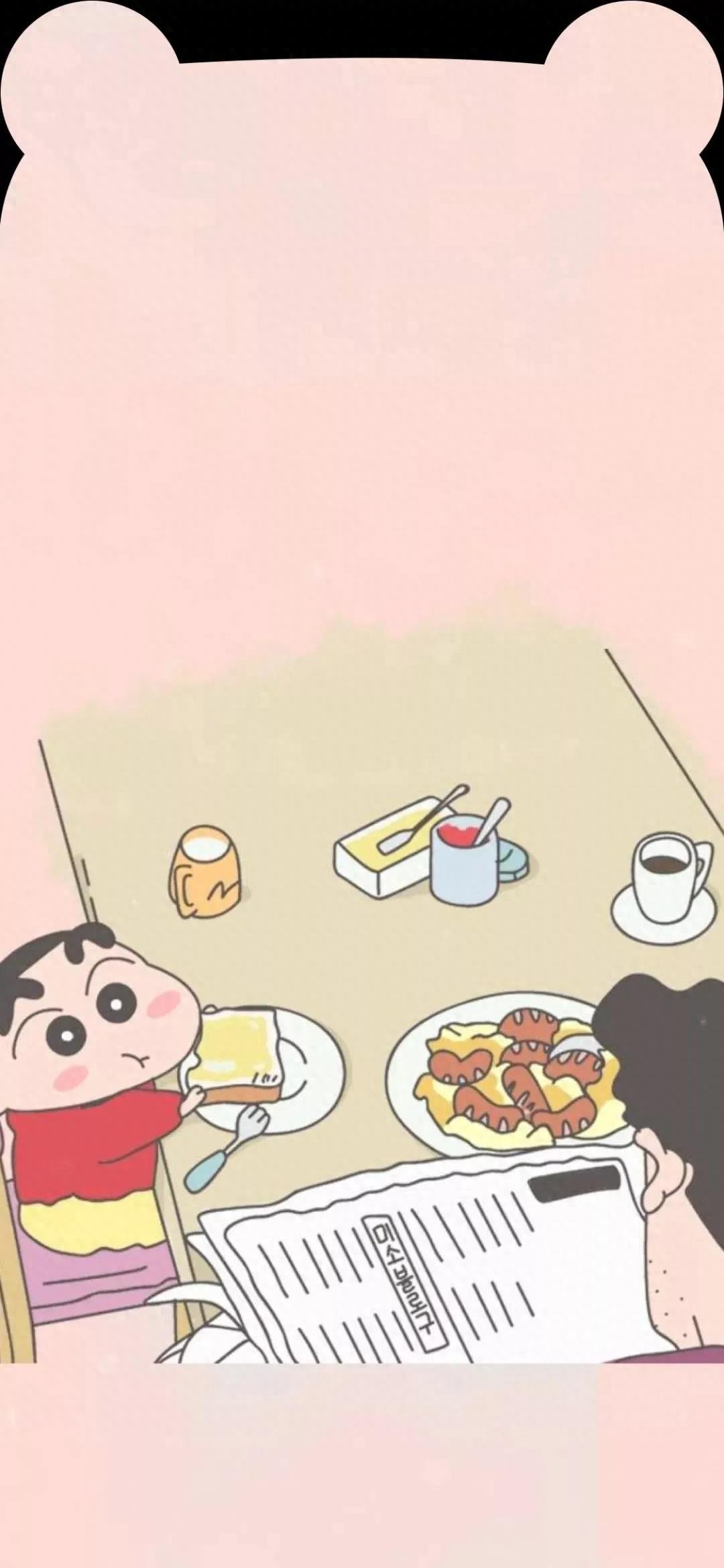 今日份壁纸  ||  骑大象的小新~~