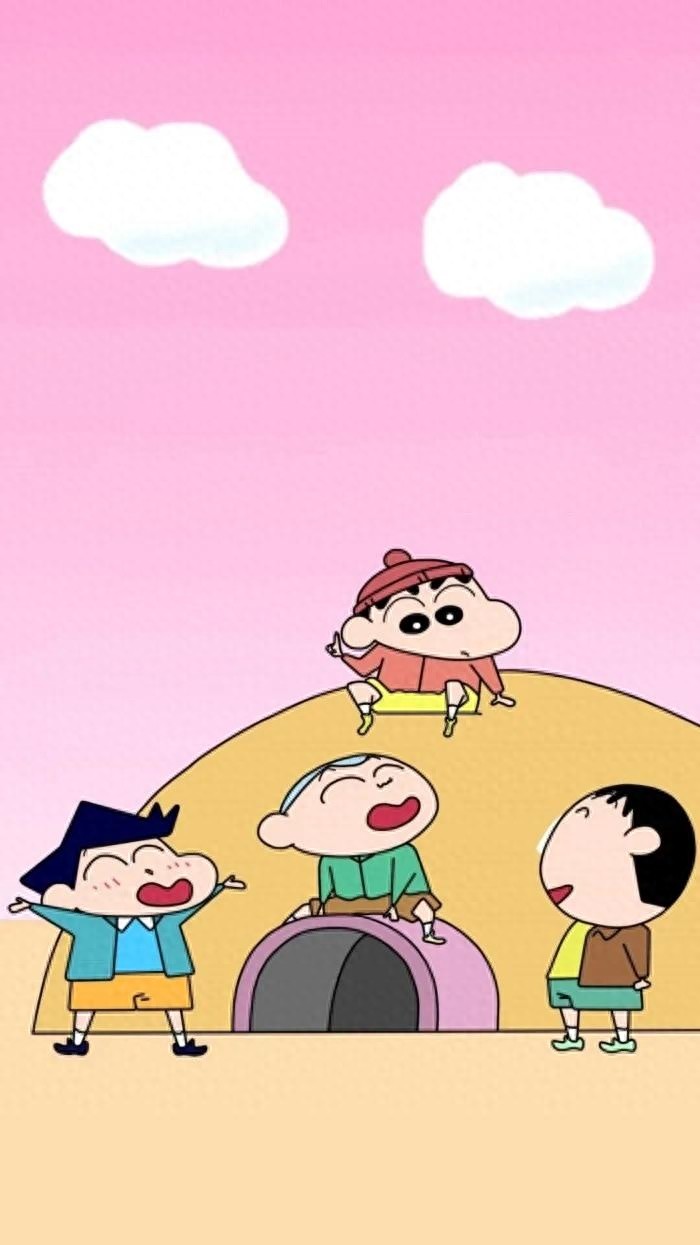 今日份壁纸  ||  骑大象的小新~~