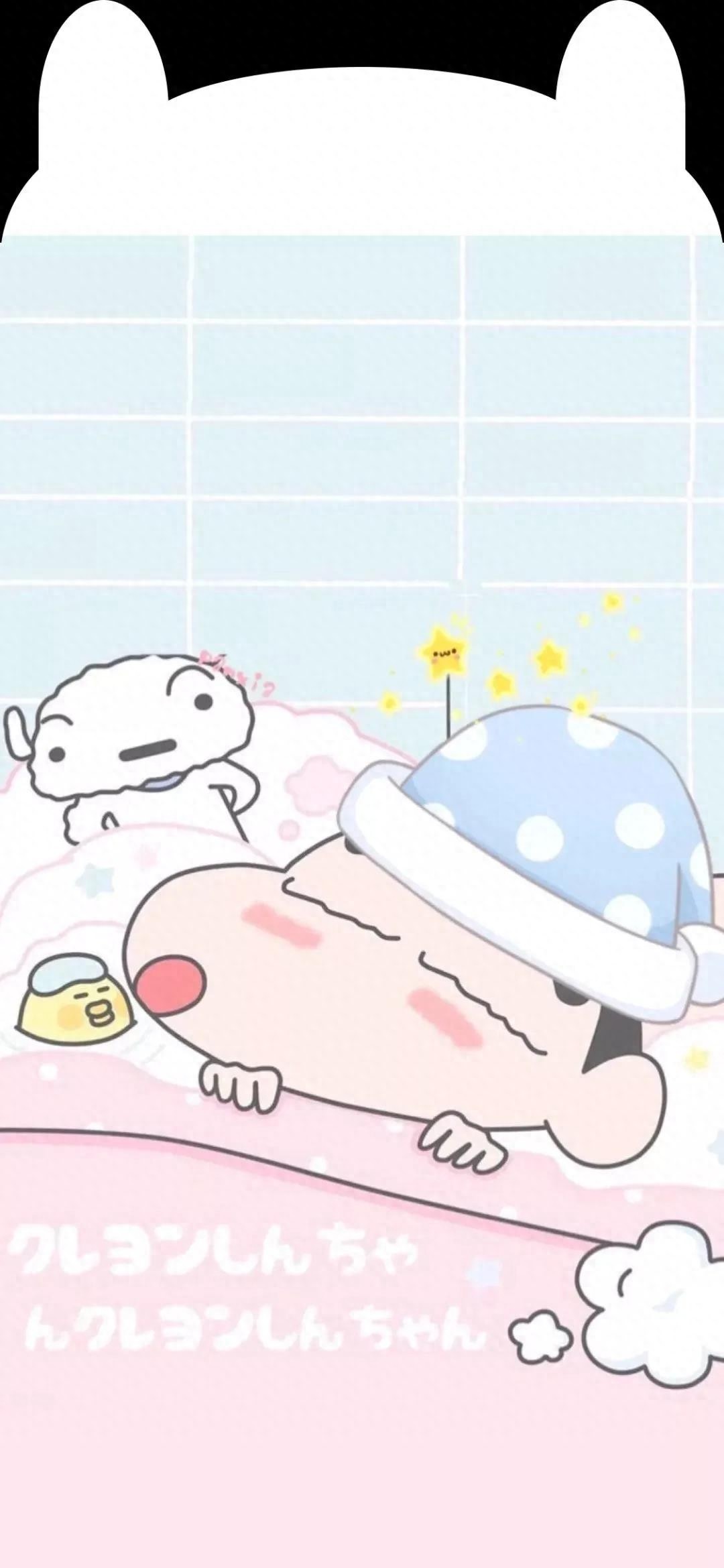 今日份壁纸  ||  骑大象的小新~~