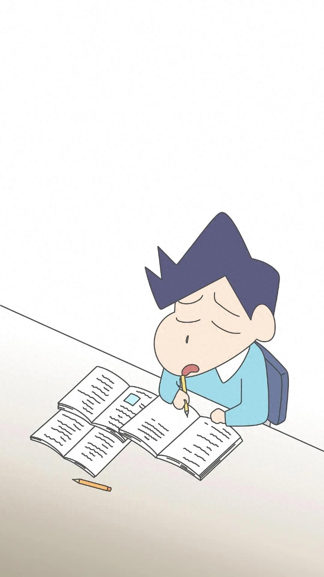 今日份壁纸  ||  骑大象的小新~~