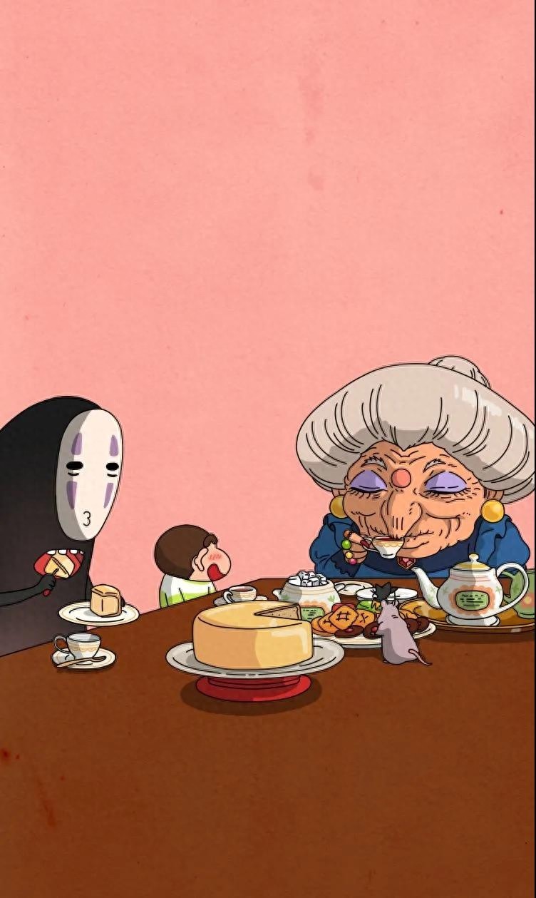 今日份壁纸  ||  骑大象的小新~~