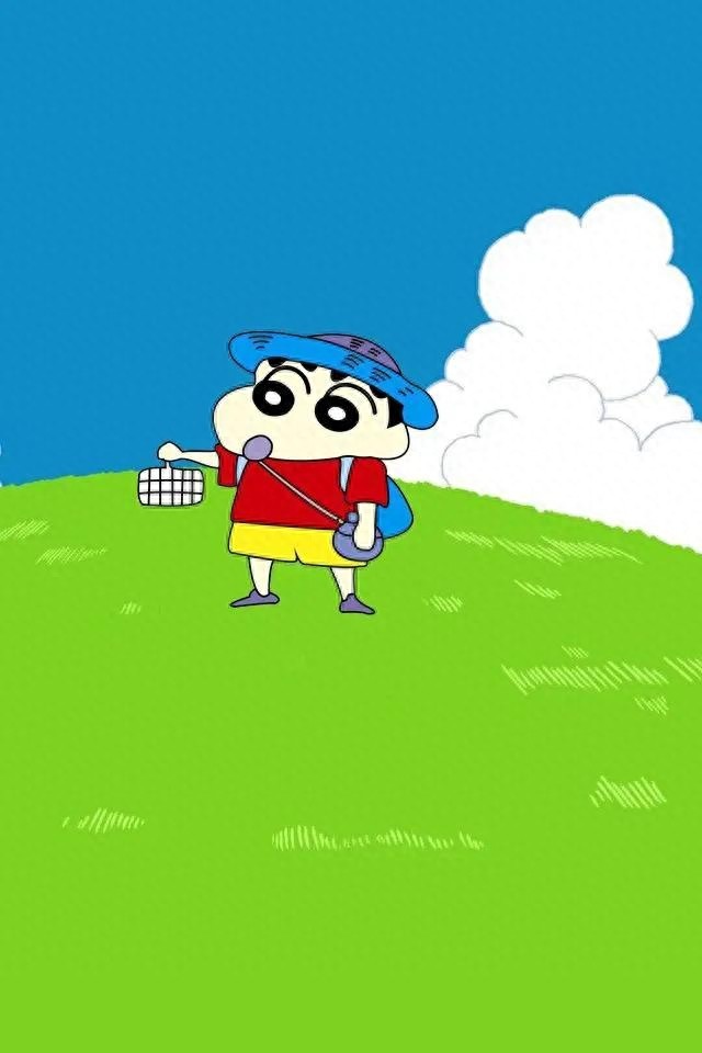 今日份壁纸  ||  骑大象的小新~~