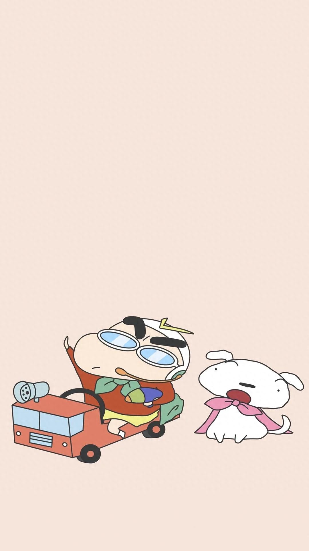 今日份壁纸  ||  骑大象的小新~~