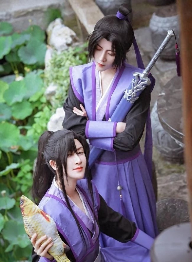 《魔道祖师》江澄&魏婴，金子轩cos！甜且可爱的颜值小天使！