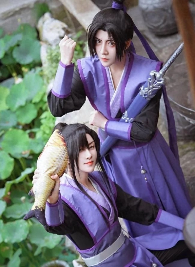 《魔道祖师》江澄&魏婴，金子轩cos！甜且可爱的颜值小天使！