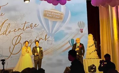 ​前TVB艺人出嫁，曾因拜金与萧正楠分手，现奉子成婚如愿嫁入豪门