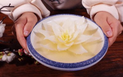 ​清鲜淡雅！香味浓醇！川菜开水白菜不简单，它是怎么制作的？