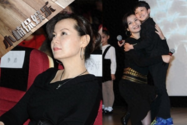 49岁周冰倩近照曝光，当红时为家庭隐退，今与儿子相依为命