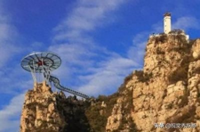 ​奇峰林立，峥嵘险峻，状若狼牙而得名，河北省保定狼牙山景区