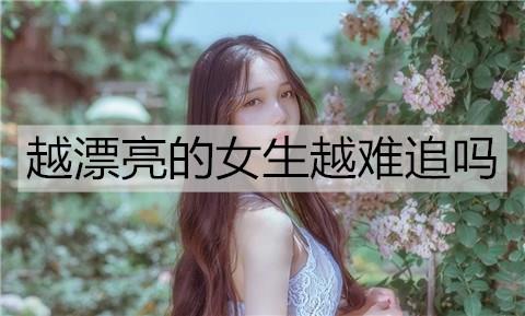 越漂亮的女生越难追吗2