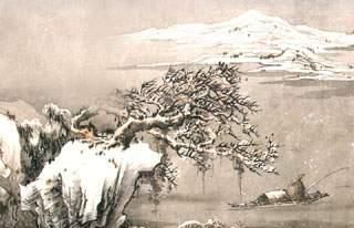 寒江独钓图，马远寒江独钓图赏析？图4