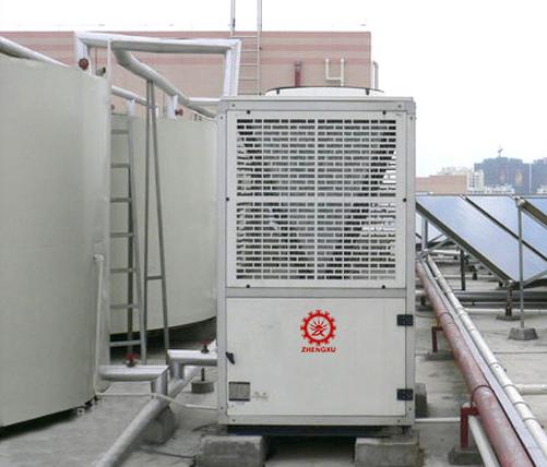 空气源热泵与热水器安装(空气源热水机组这些安装流程一定要重视)(1)