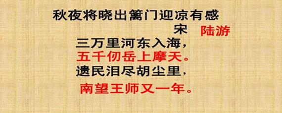 遗民泪尽胡尘里南望王师又一年这句诗的意思（遗民泪尽胡尘里南望王师又一年出处介绍）