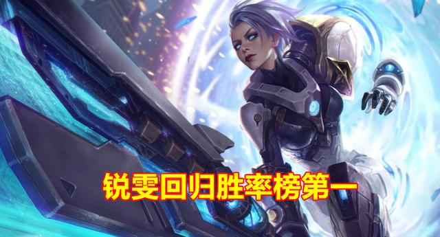 lol锐雯国服排名（LOL上路霸主削弱TS锐雯登顶国服胜率榜首）(2)