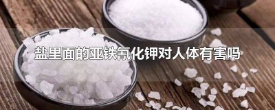 ​亚铁氰化钠食盐 食盐中为什么加亚铁氰化铁