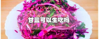 ​白色甘蓝可以生吃吗 有机甘蓝可以生吃吗