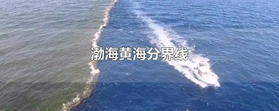 ​渤海黄海分界线