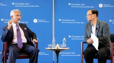 ​印度外长演讲捶胸顿足,台下美国嘉宾一片哗然:中方对印优势超预期