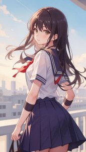 ​【原创】穿着校服的动漫女孩，谁不爱！|壁纸分享03期