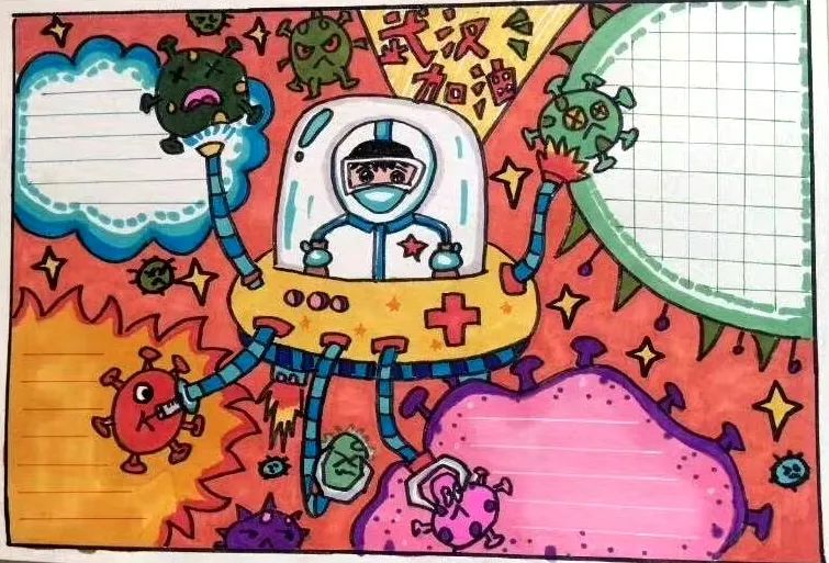 32种抗击疫情病毒手抄报内容，收藏备用哦