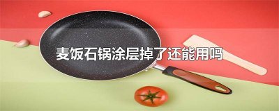​麦饭石的锅涂层没了还能用吗 麦饭石不粘锅涂层掉了还能用吗