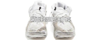 ​网面鞋泥巴洗不掉 网面鞋泥巴洗不掉怎么办