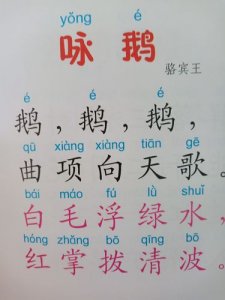 ​鹅鹅鹅古诗意思（鹅鹅鹅古诗全文）