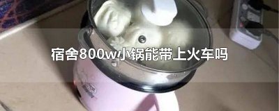 ​小功率锅能带上火车吗 宿舍800w小锅能带上地铁吗