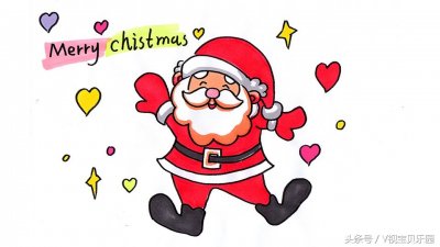 ​圣诞必备简笔画，为喜欢画画的孩子收藏啦~