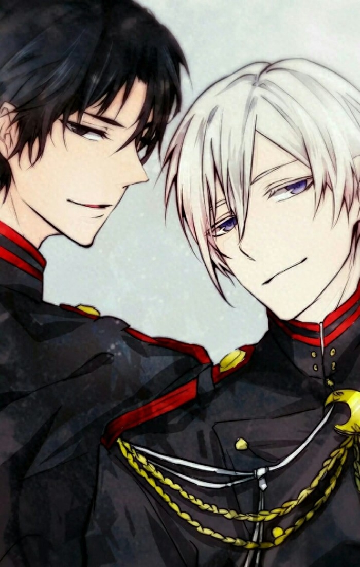 终结的炽天使里的腐向CP深夜和红莲美图，深红一生推