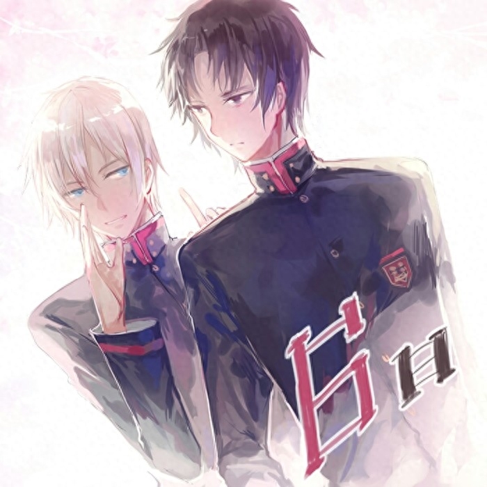 终结的炽天使里的腐向CP深夜和红莲美图，深红一生推