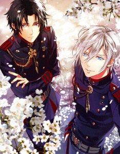 ​终结的炽天使里的腐向CP深夜和红莲美图，深红一生推