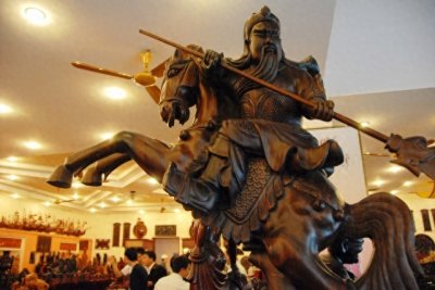 ​关羽的单刀赴会：忠义与勇气的传奇