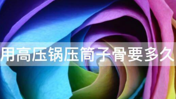 筒子骨高压锅压几分钟,筒骨高压锅要压几分钟?图1