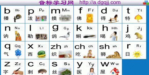 五个声母有哪些