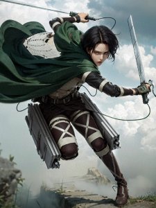 ​空山新雨后，兵长一米六，人类最强战力“利威尔”兵长确实很屌