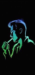 ​高逼格纯黑背景壁纸